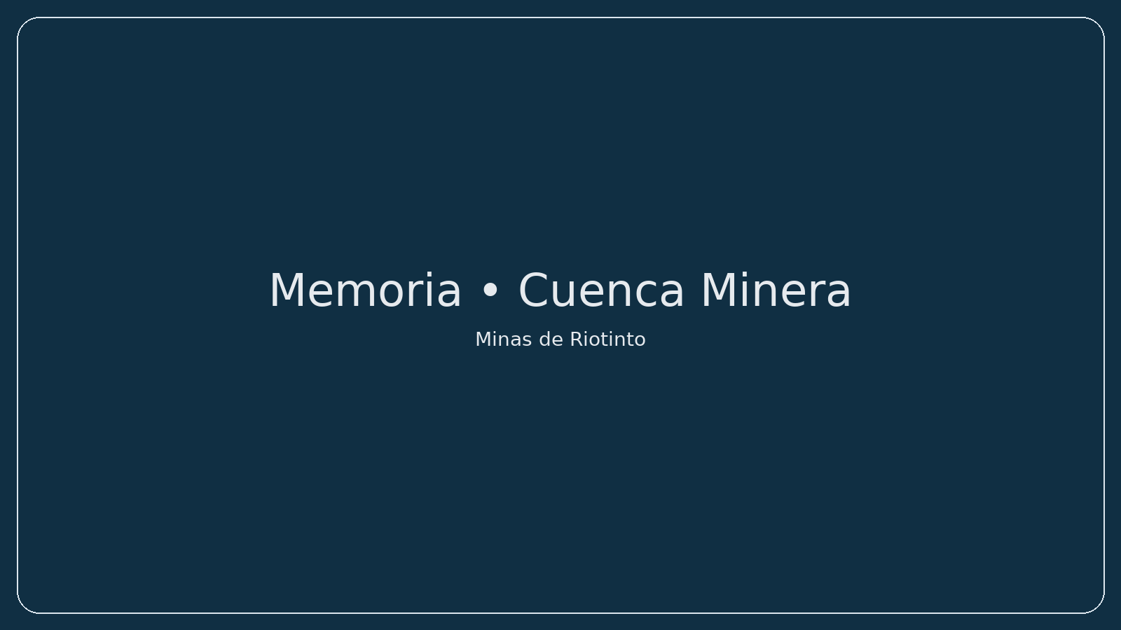 Minas de Riotinto — Imagen ilustrativa